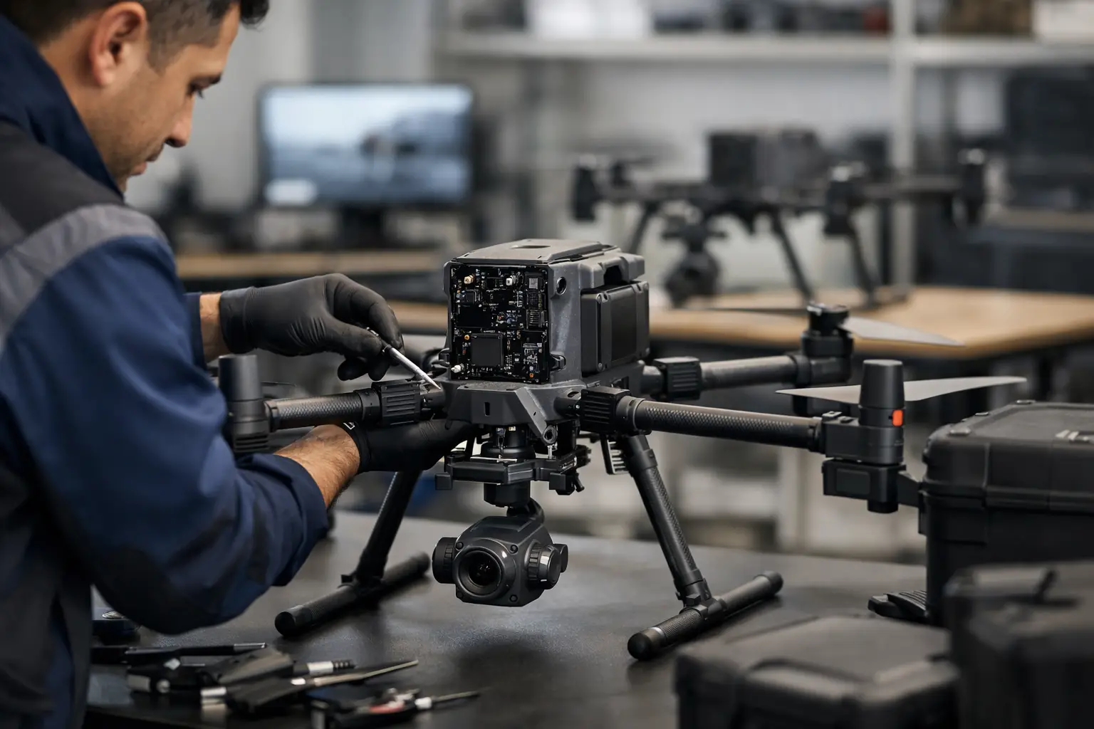 Assistência DJI Matrice 300 sem perder tempo