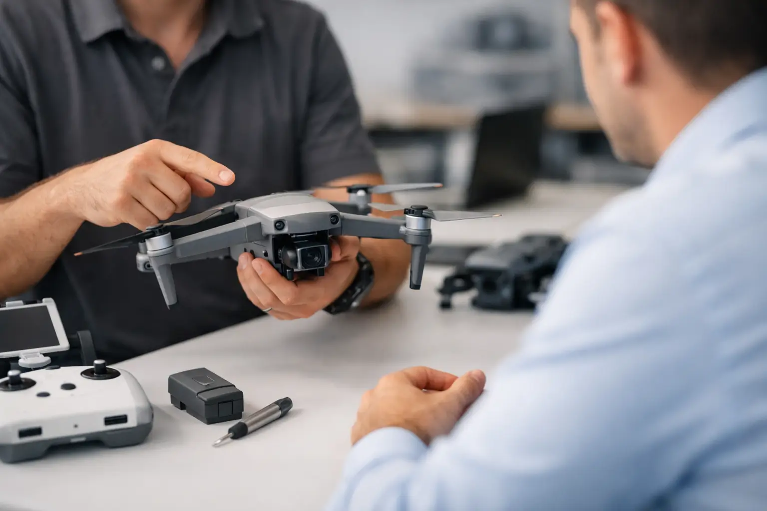 Como escolher assistência de drone sem erro