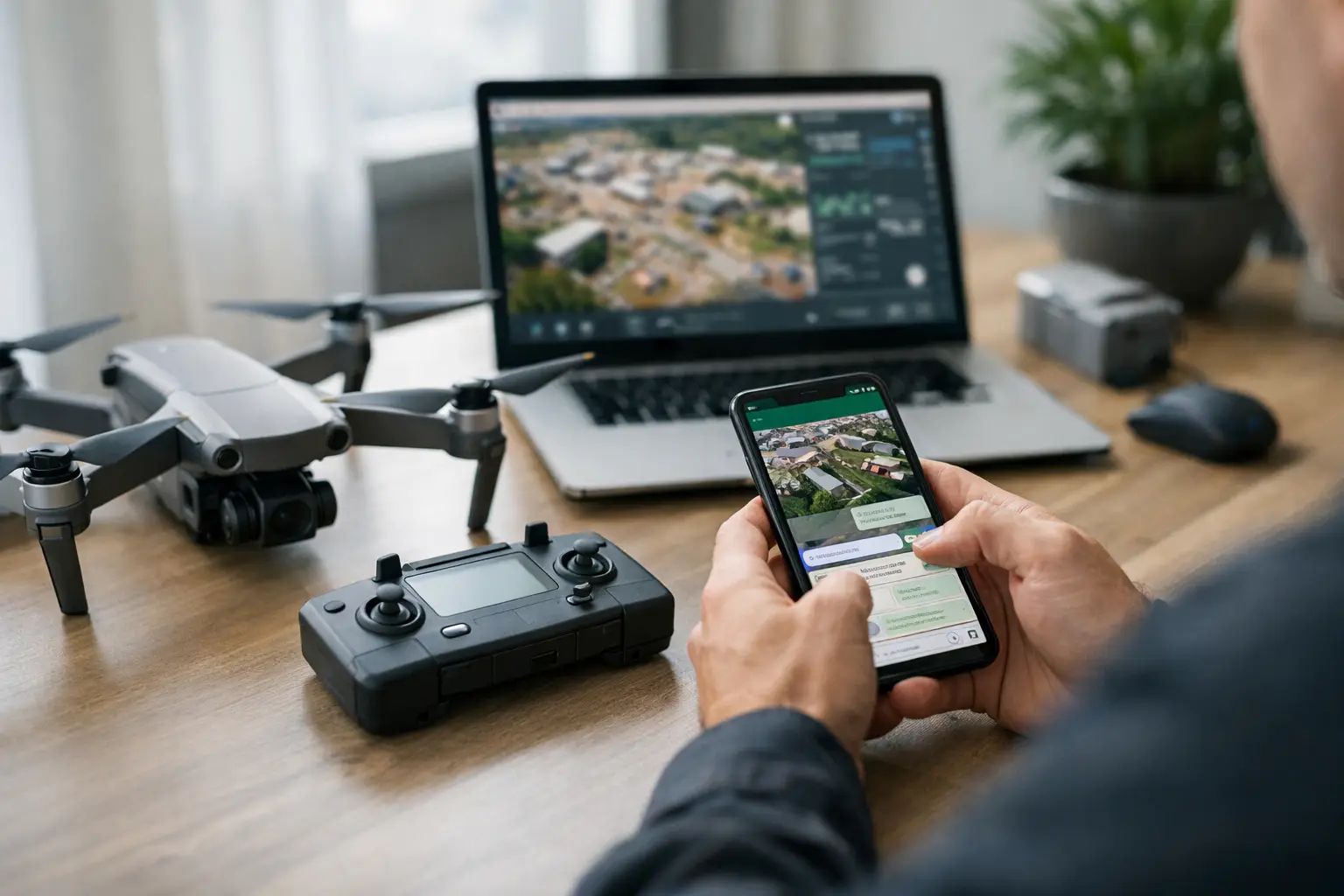 Diagnóstico Inicial Drone WhatsApp na Prática