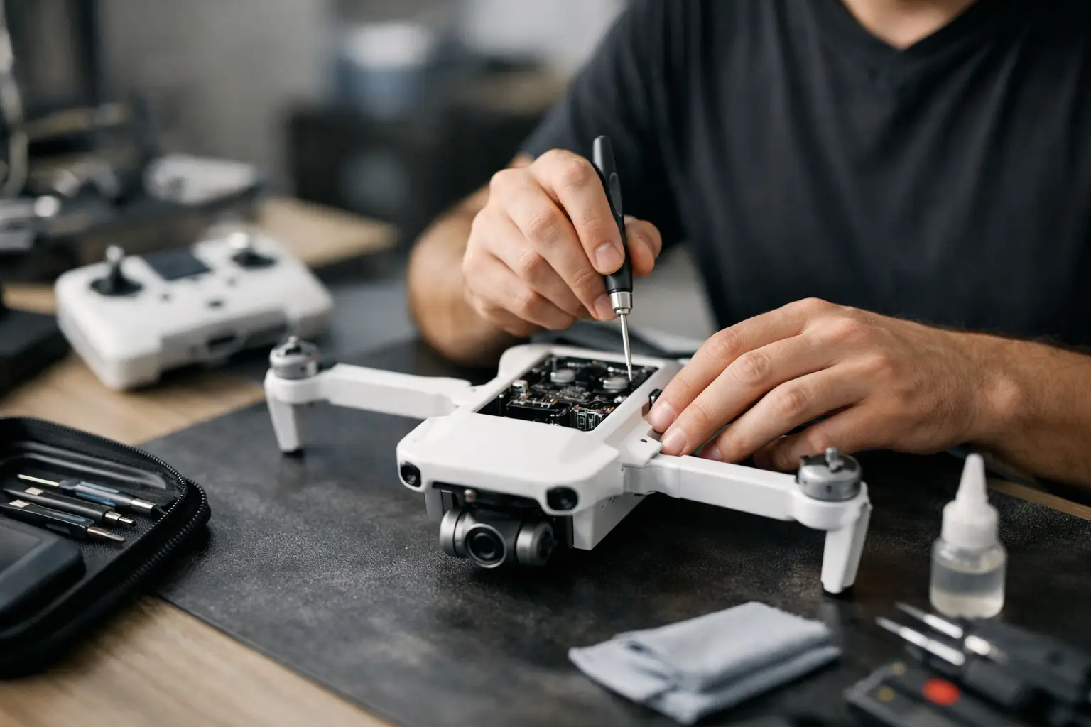Manutenção preventiva drone FIMI na prática