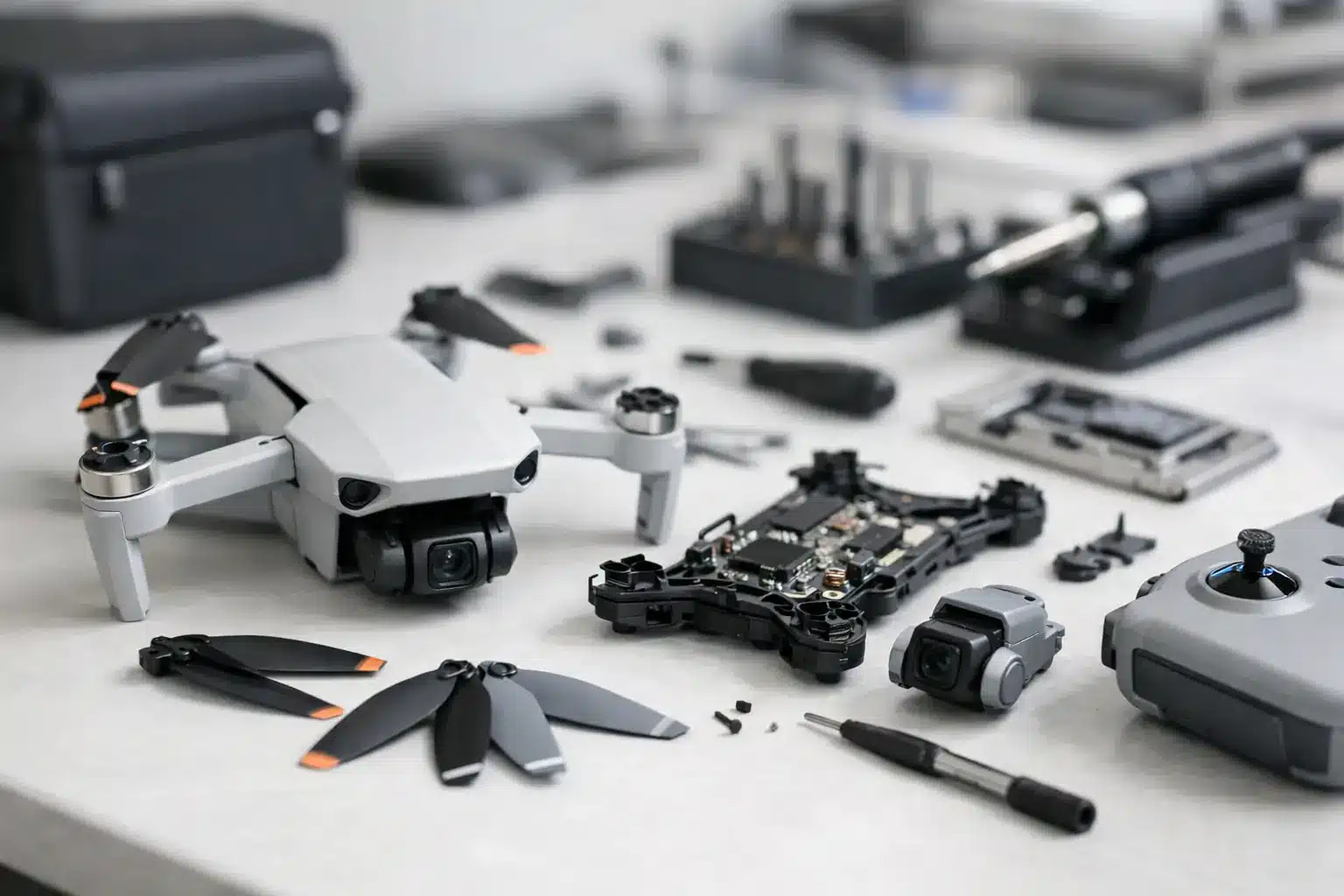 Guia para peças de reposição de drones DJI