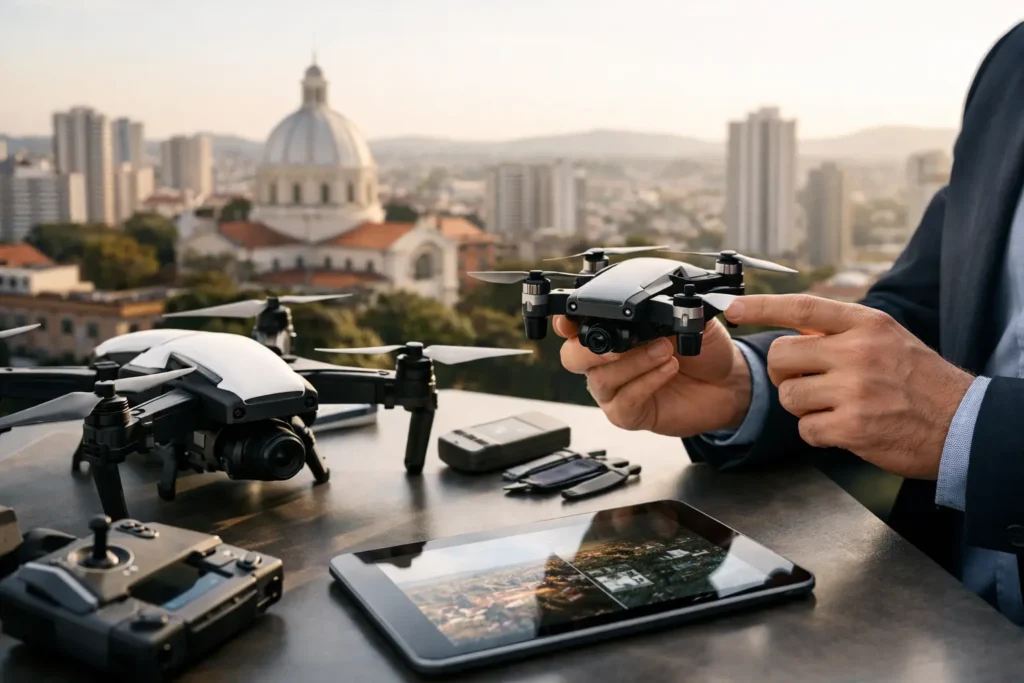 Mercado de drones em Campinas: como escolher