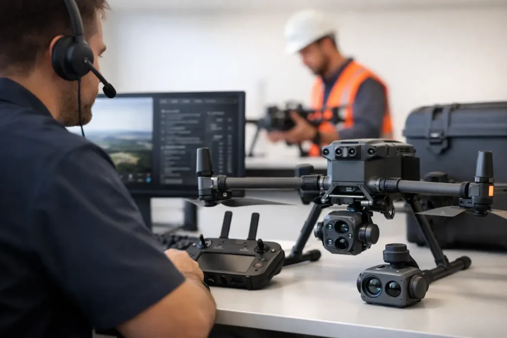 Suporte técnico para DJI Enterprise que resolve