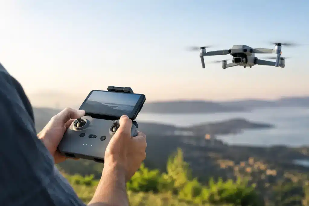 Como parear controle DJI e voltar a voar