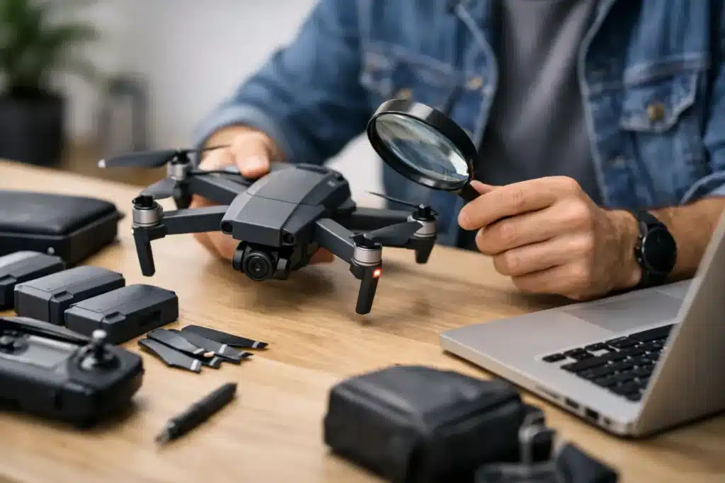 O que avaliar ao comprar drone usado antes de fechar