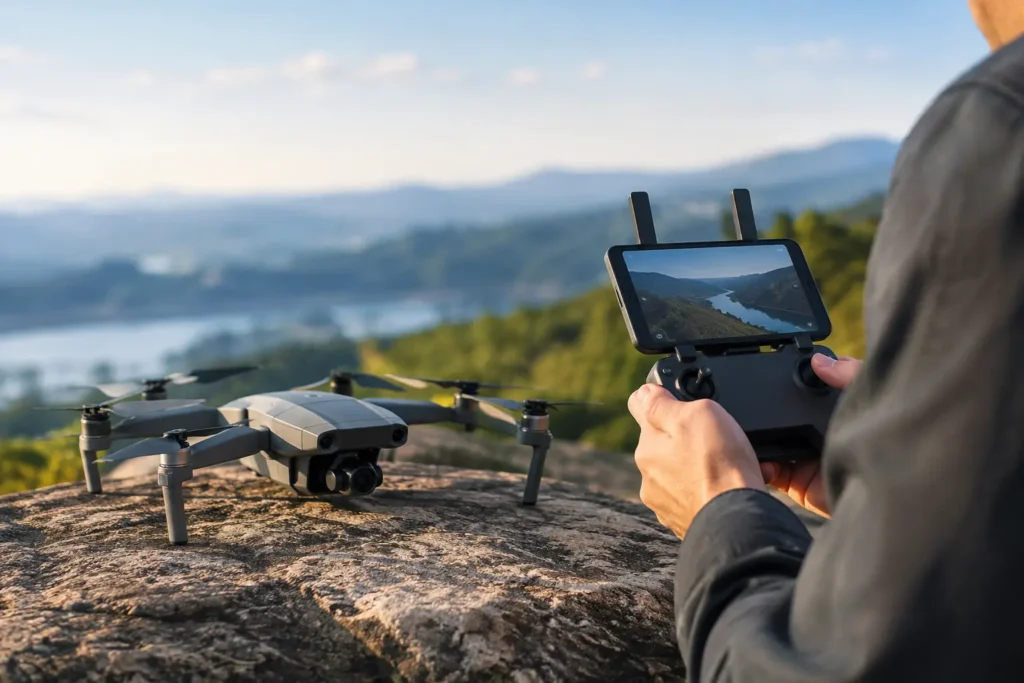 Como calibrar bússola do drone com segurança