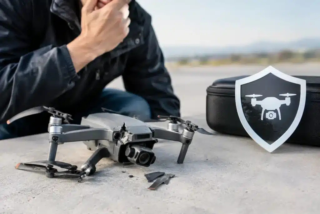 Queda anula a garantia DJI? Veja o que acontece